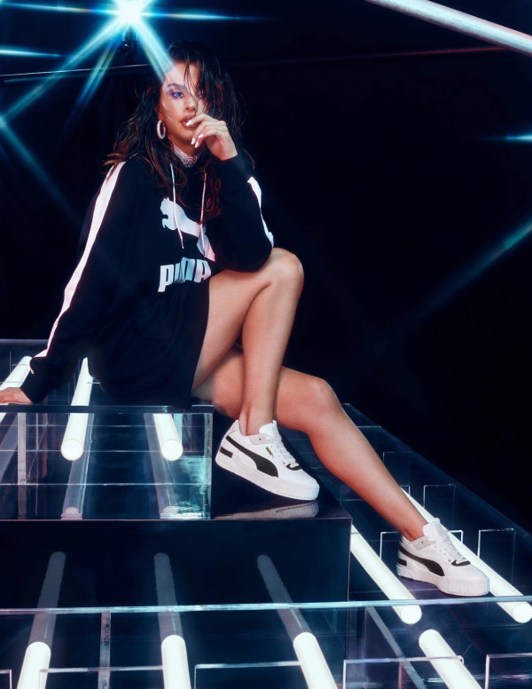 Shooting Selena Gomez pour la nouvelle collection Puma