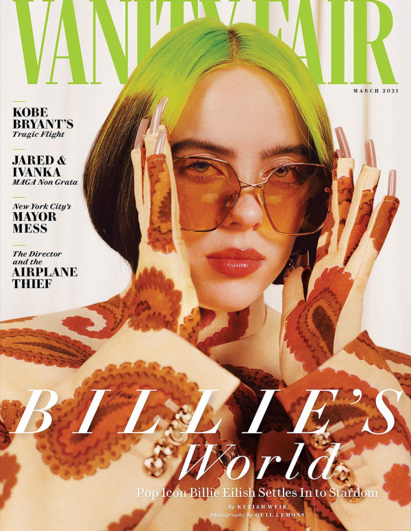 Billie Eilish dans Vanity Fair