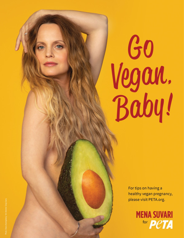 Mena Suvari pour la nouvelle campagne 2021 de PETA