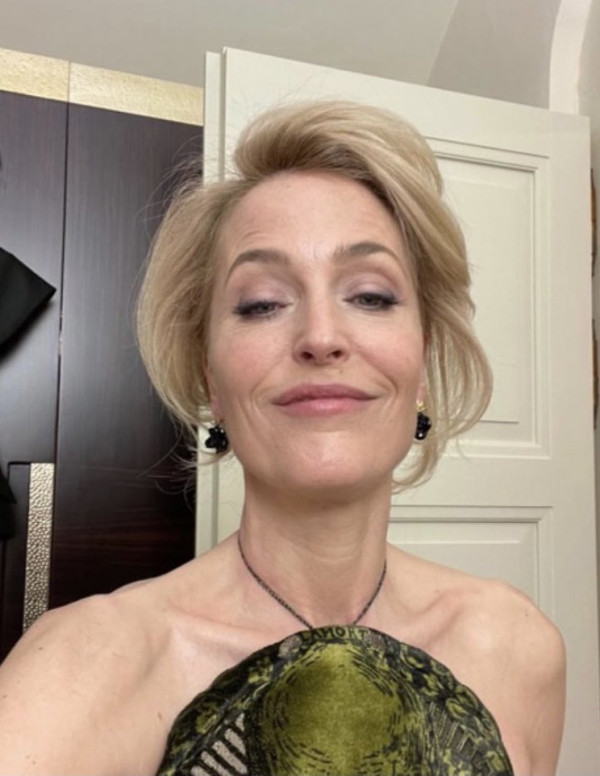 Gillian Anderson à la 78ème cérémonie des Golden Globes Awards