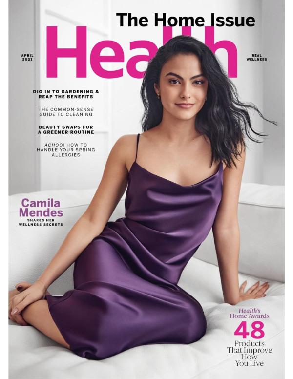 Camila Mendes dans Health magazine