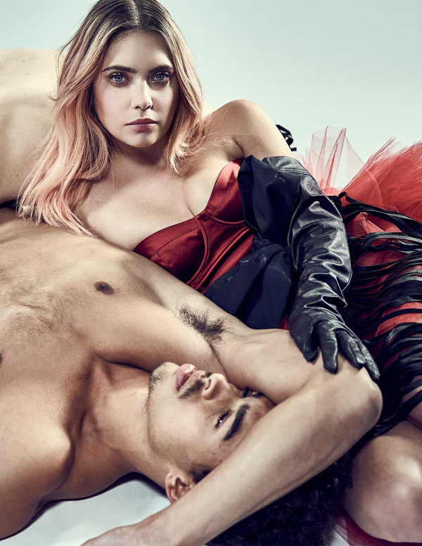 Shooting Ashley Benson pour Reserved magazine