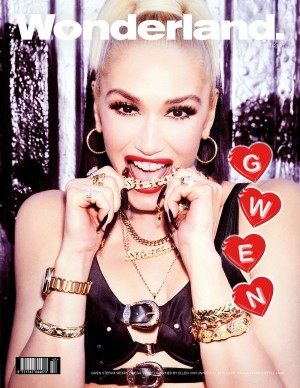 Gwen Stefani dans Wonderland Magazine