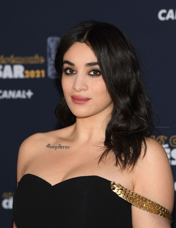 Camélia Jordana à la 46e cérémonie des Césars à Paris