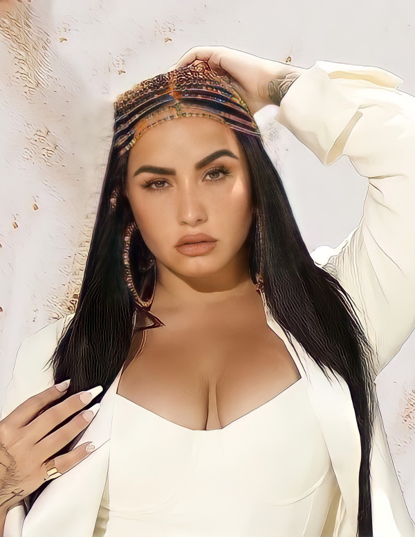 Shooting Demi Lovato pour son nouvel album - Dancing With The Devil -