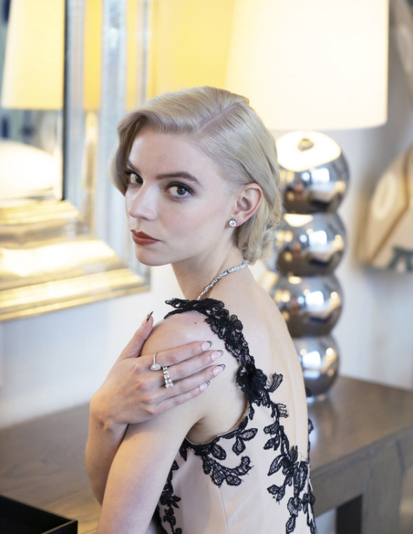 Shooting Anya Taylor-Joy pour les Screen Actors Guild Awards