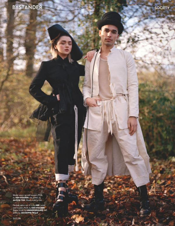 Maisie Williams dans Tatler Magazine