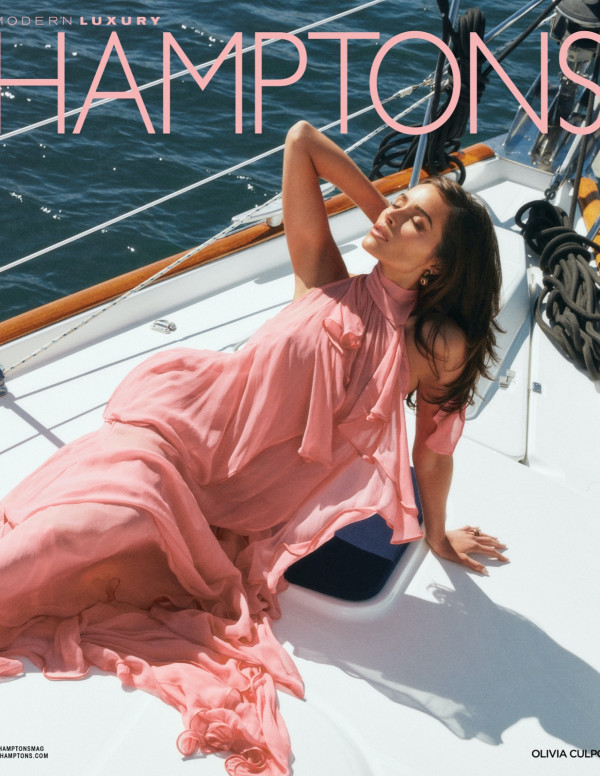 Olivia Culpo dans Hamptons Magazine