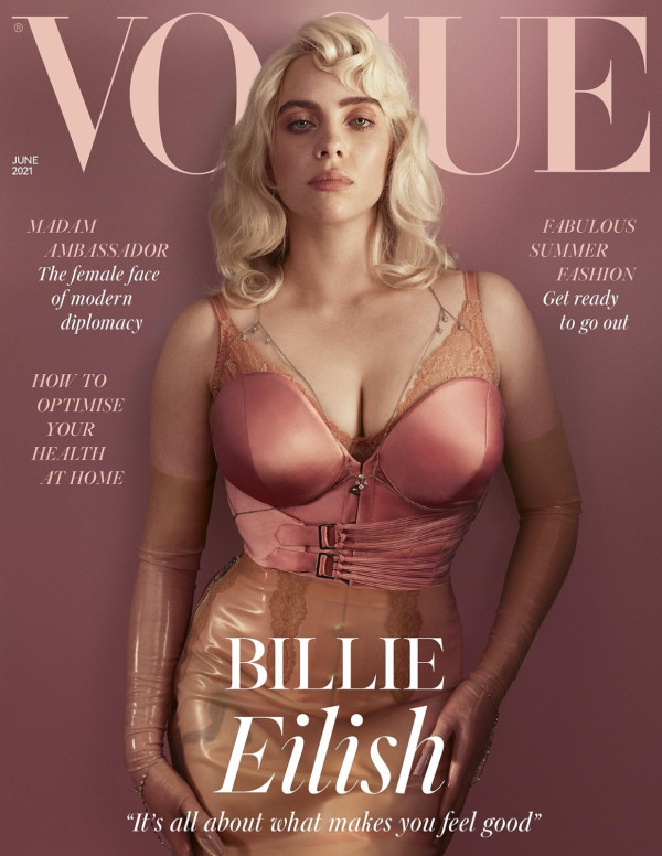 Billie Eilish dans Vogue