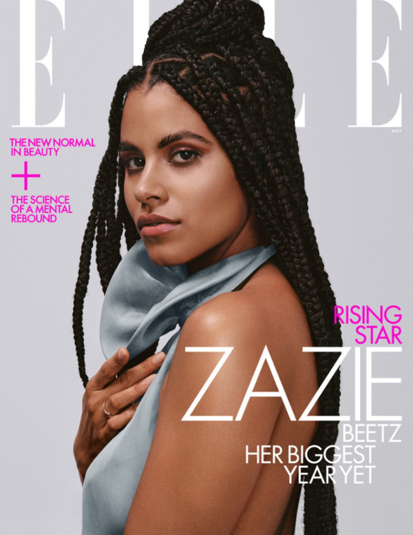 Zazie Beetz dans Elle Magazine