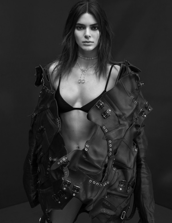 Shooting Kendall Jenner pour V Magazine