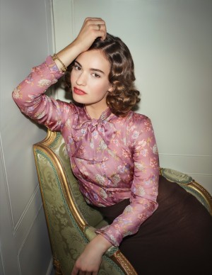 photos Lily James