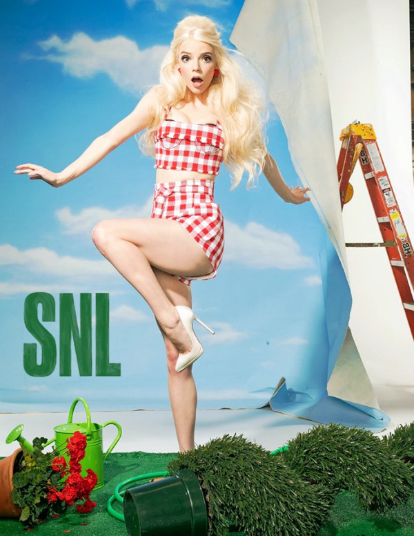 Shooting Anya Taylor-Joy pour Saturday Night Live