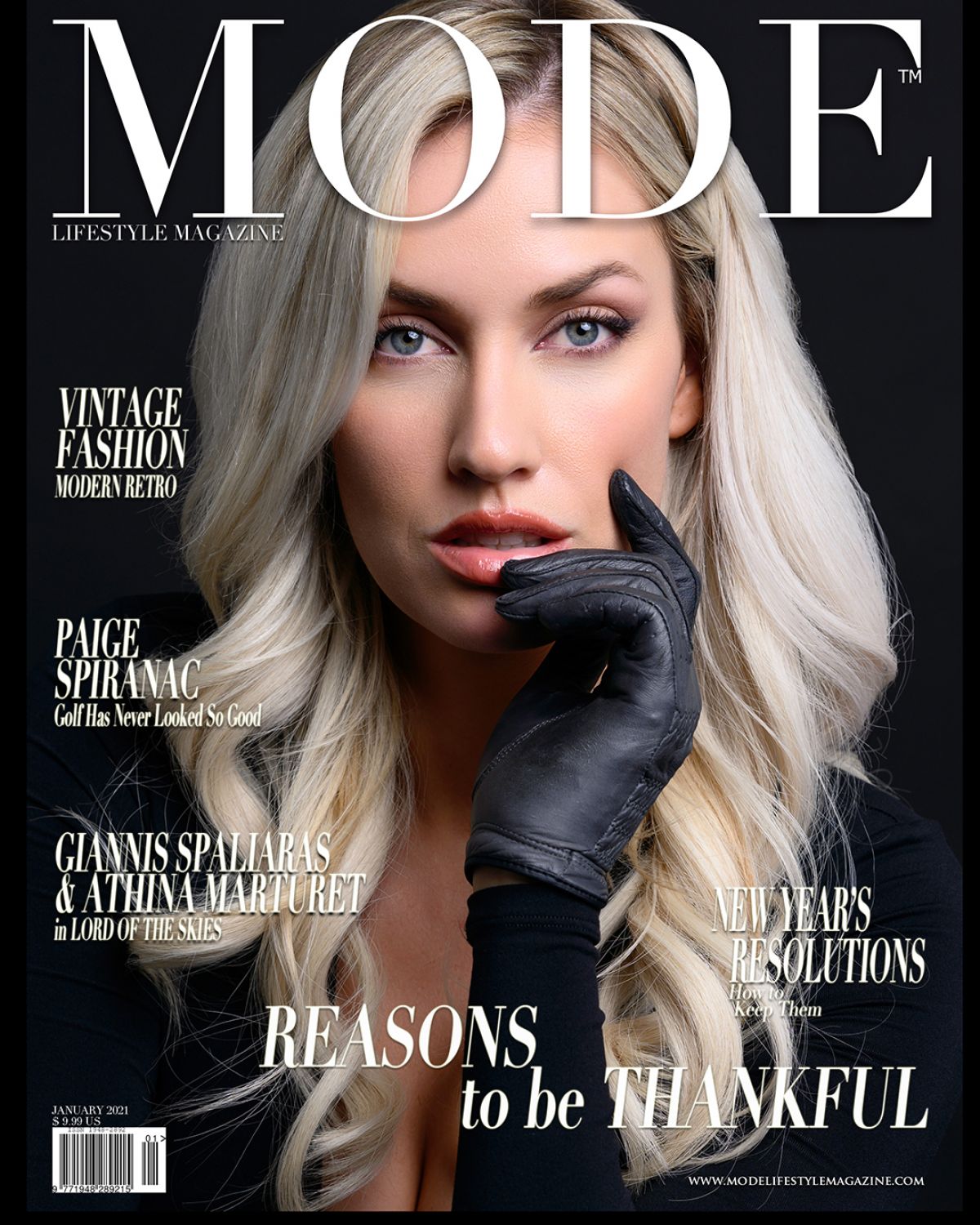 Paige Spiranac dans Mode Lifestyle Magazine