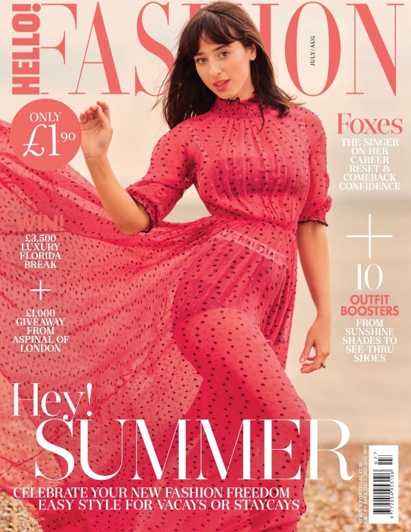 Louisa Rose Allen (Foxes) dans Hello Fashion Magazine