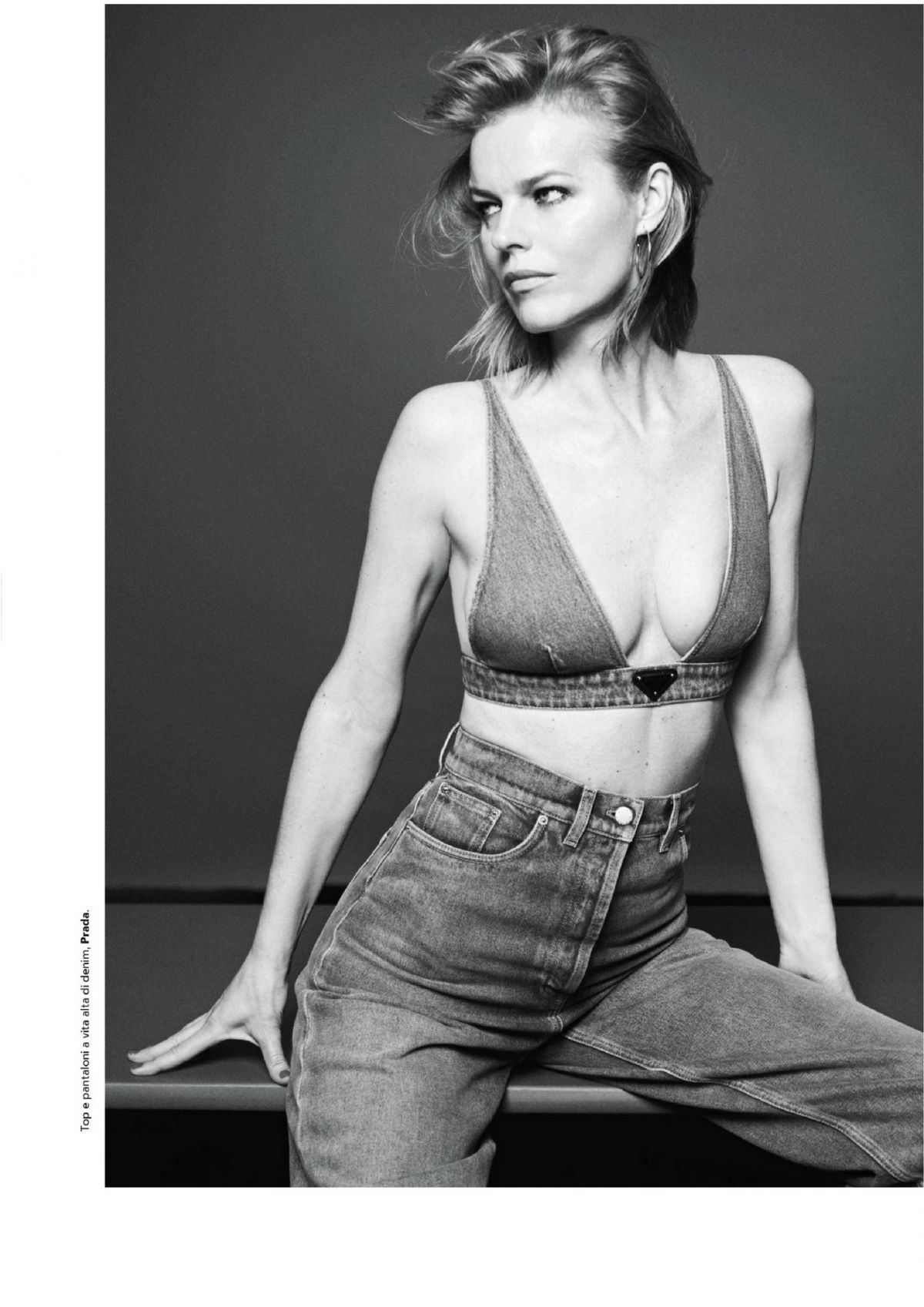Eva Herzigova dans D La Repubblica Magazine