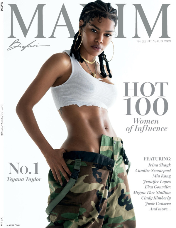 Teyana Taylor dans Maxim Magazine