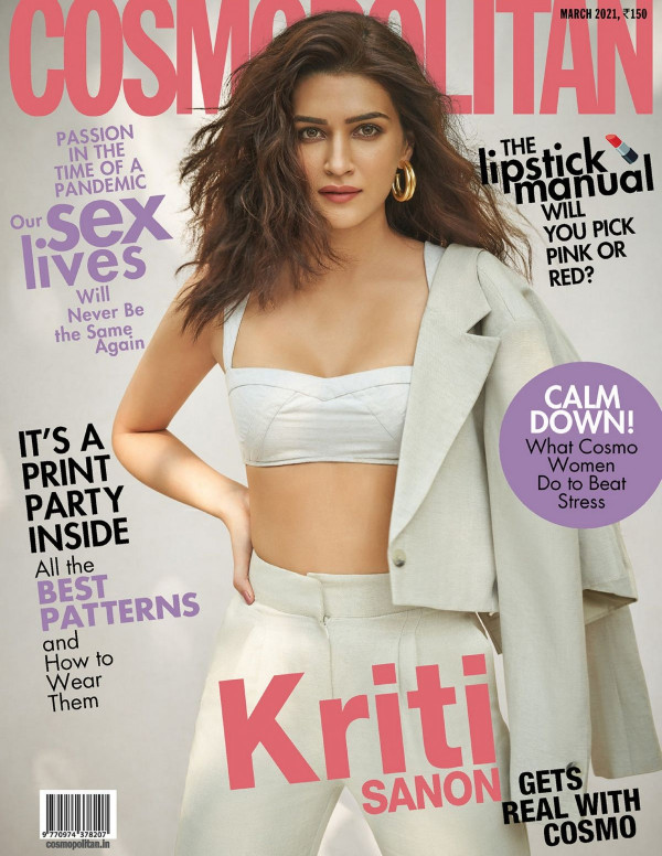 Kriti Sanon dans Cosmopolitan Magazine (Inde)