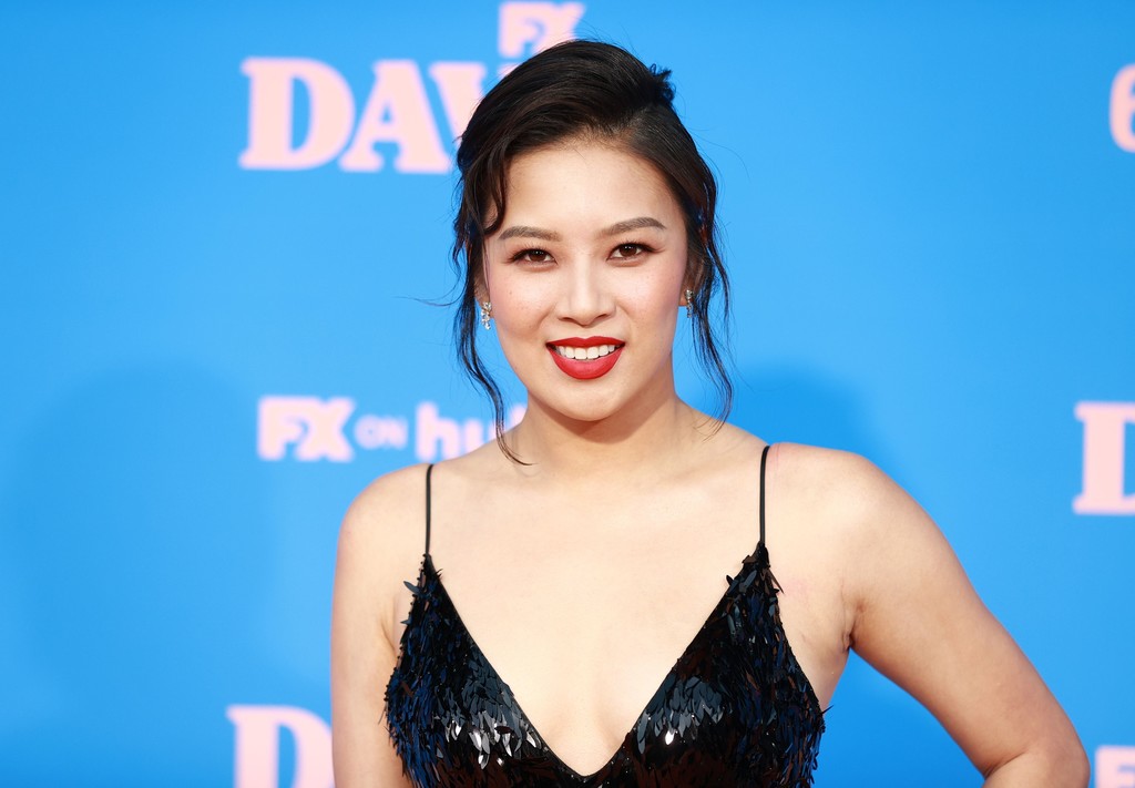 Christine Ko à Los Angeles pour la première projection de la saison 2 de Dave