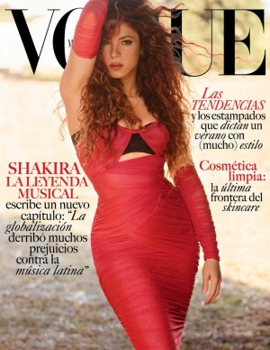 Shakira dans Vogue Mexico