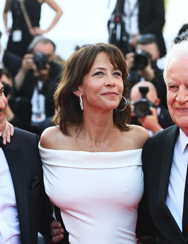 Sophie Marceau à la projection de Tout S'est Bien Passe