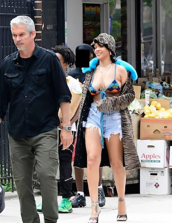 Rihanna en balade dans le Bronx pour un tournage