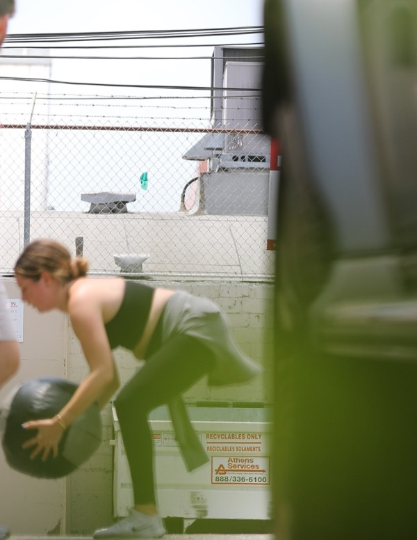Ashley Tisdale en séance de sport