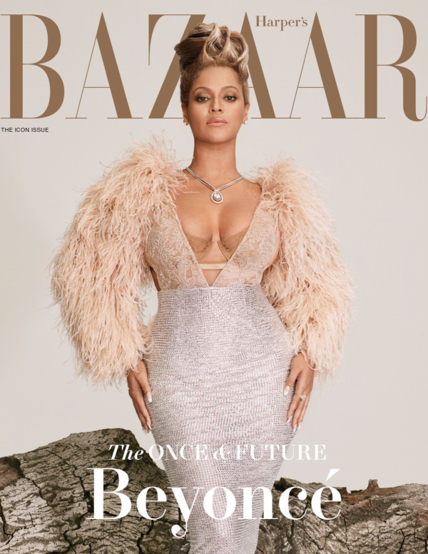 Beyonce dans Harper's Bazaar magazine