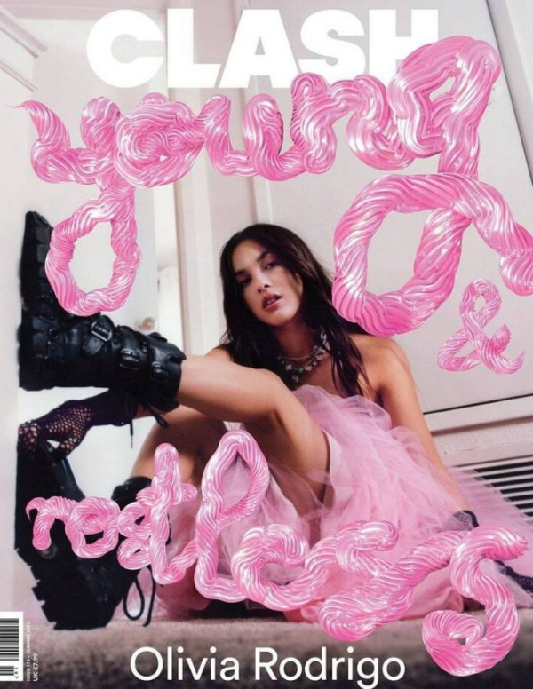 Shooting Olivia Rodrigo pour Clash Magazine