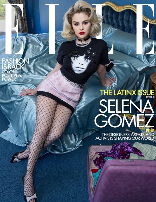 Selena Gomez dans Elle Magazine US