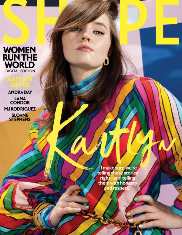 Kaitlyn Dever dans Shape magazine