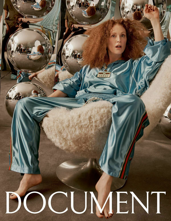 Julianne Moore dans Document Journal magazine