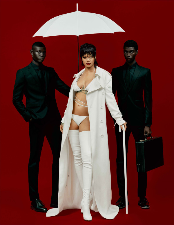 Shooting Rihanna pour Dazed