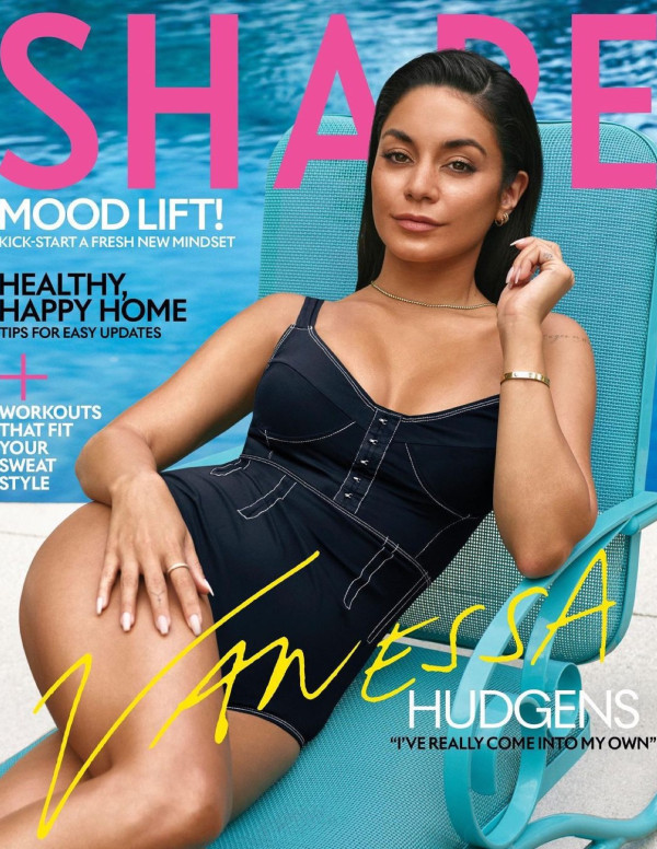 Vanessa Hudgens dans Shape magazine