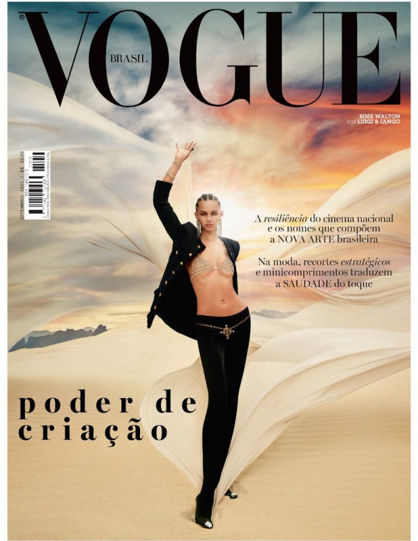 Binx Walton dans Vogue magazine (Brésil)