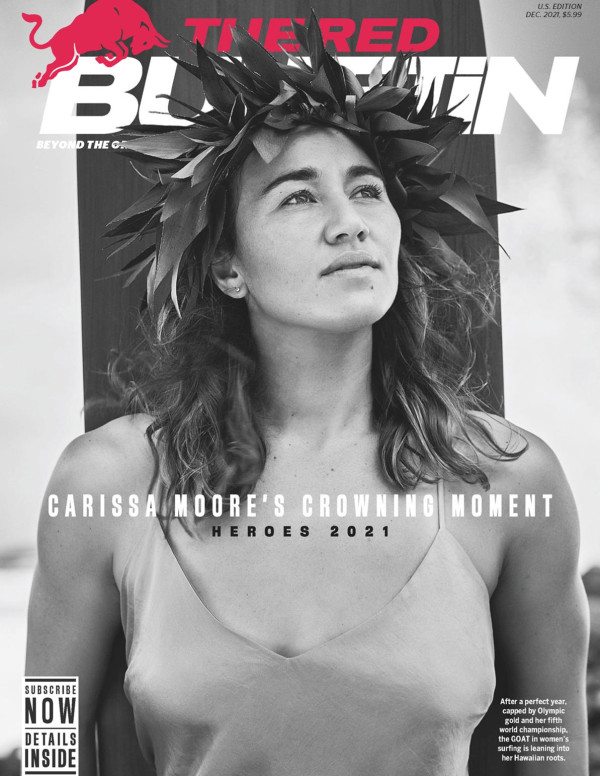 Carissa Moore dans The Red Bulletin magazine