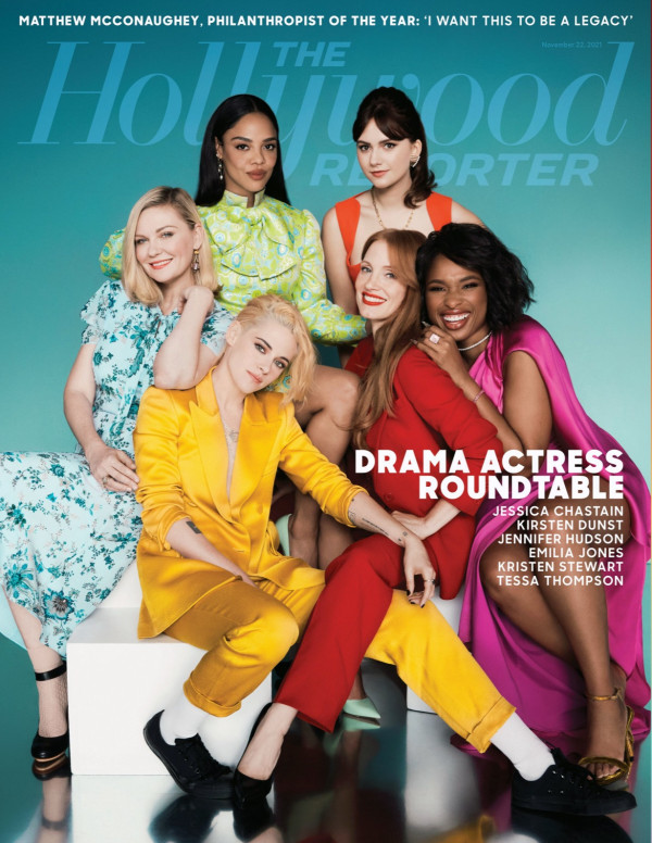 Kristen Stewart et ses copines dans The Hollywood Reporter magazine