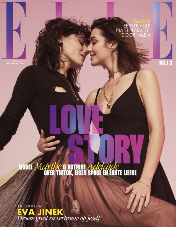Adelaide Kane et Marthe Woertman dans Elle Magazine (Pays-Bas)