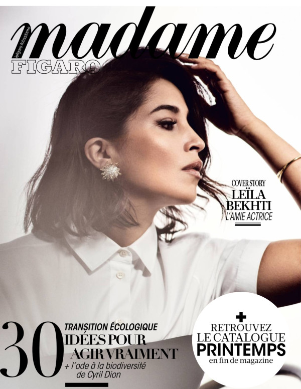 Leila Bekhti dans Madame Figaro