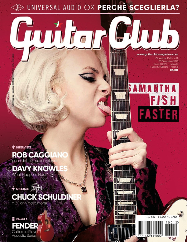 Samantha Fish dans Guitar Club Magazine (Italie)