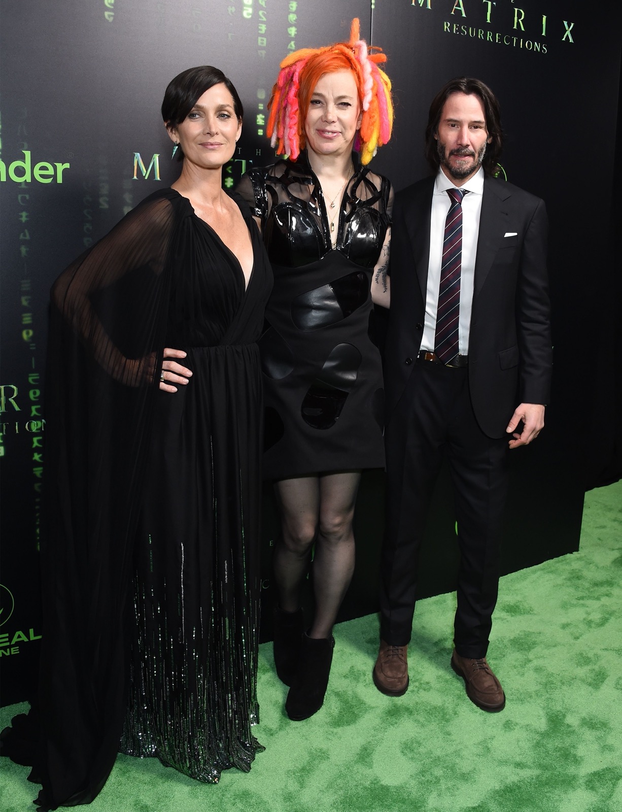 Carrie-Anne Moss à la première du film The Matrix Resurrections à San Francisco