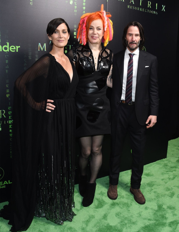 Carrie-Anne Moss à la première du film The Matrix Resurrections à San Francisco