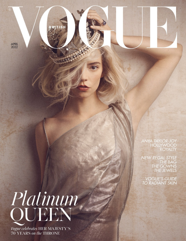 Anya Taylor-Joy dans Vogue magazine