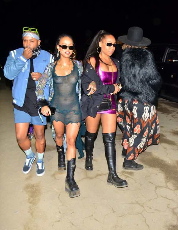 Karrueche Tran et ses copines en soirée au Coachella