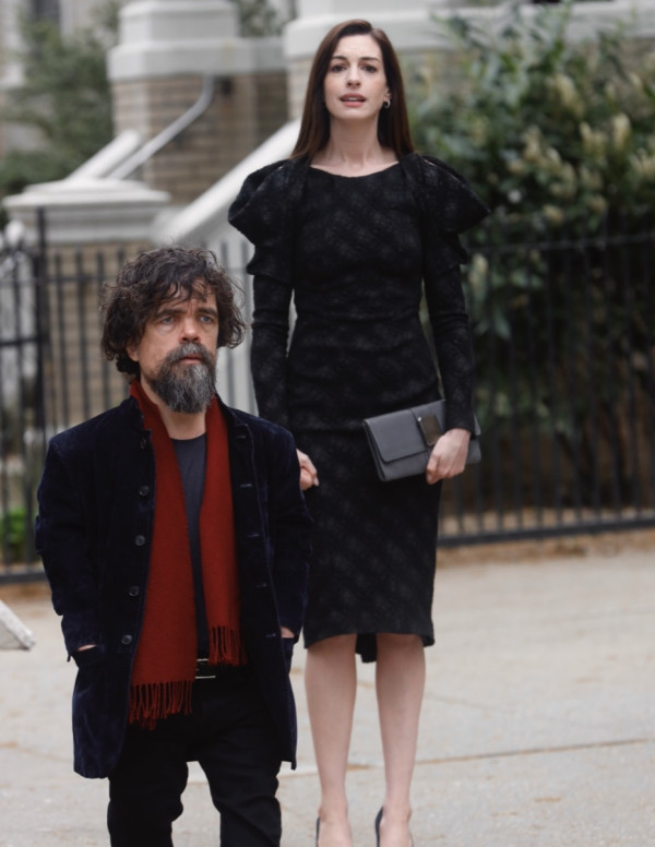 Anne Hathaway à New York sur le tournage de She Came To Me