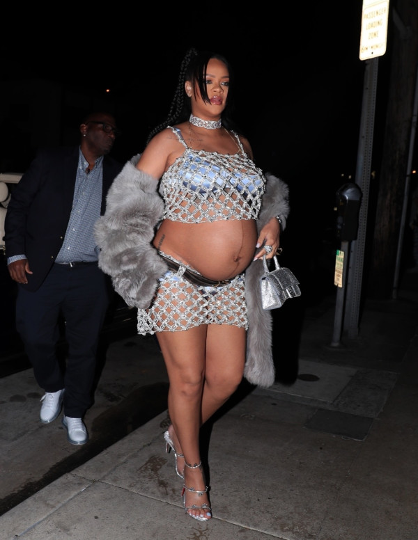 Rihanna en soirée à Santa Monica