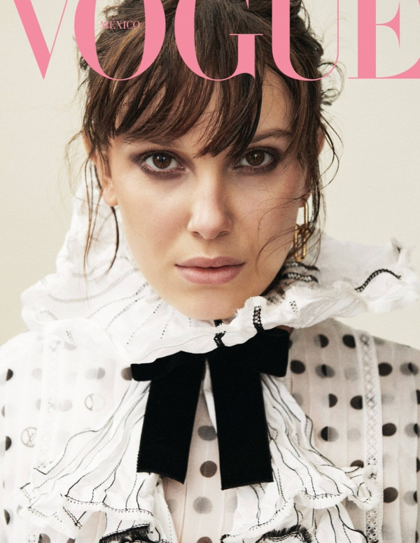 Millie Bobby Brown dans Vogue (Mexique)
