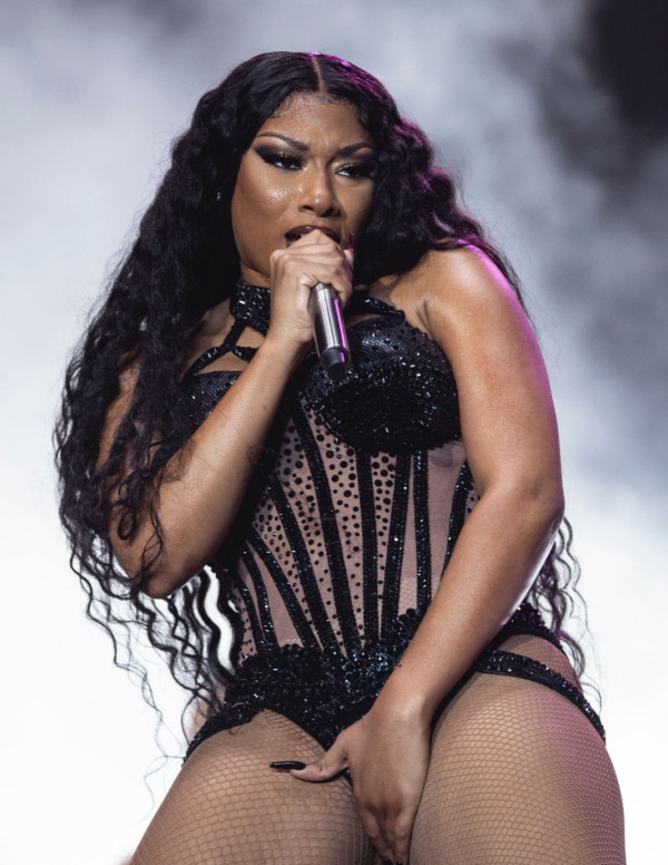 Megan Thee Stallion en concert au Parklife Festival 2022
