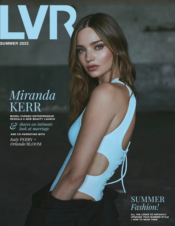 Miranda Kerr dans LVR Magazine