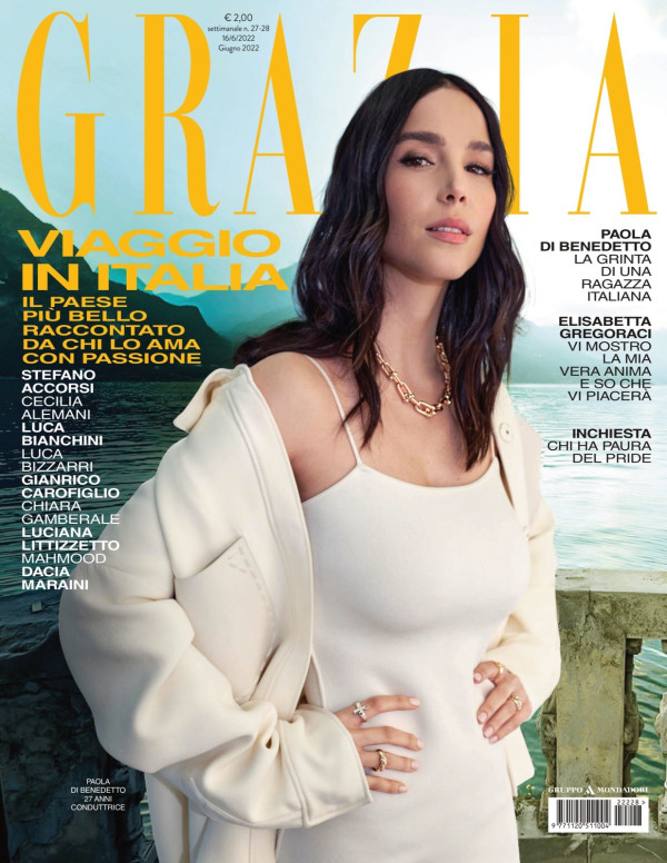 Paola Di Benedetto dans Grazia (Italie)
